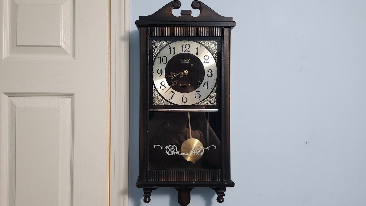 RHYTHM Super Star 30 Day 掛時計 RHYTHM Super Star 30 DAY ゼンマイ時計 カレンダー付 Yahoo