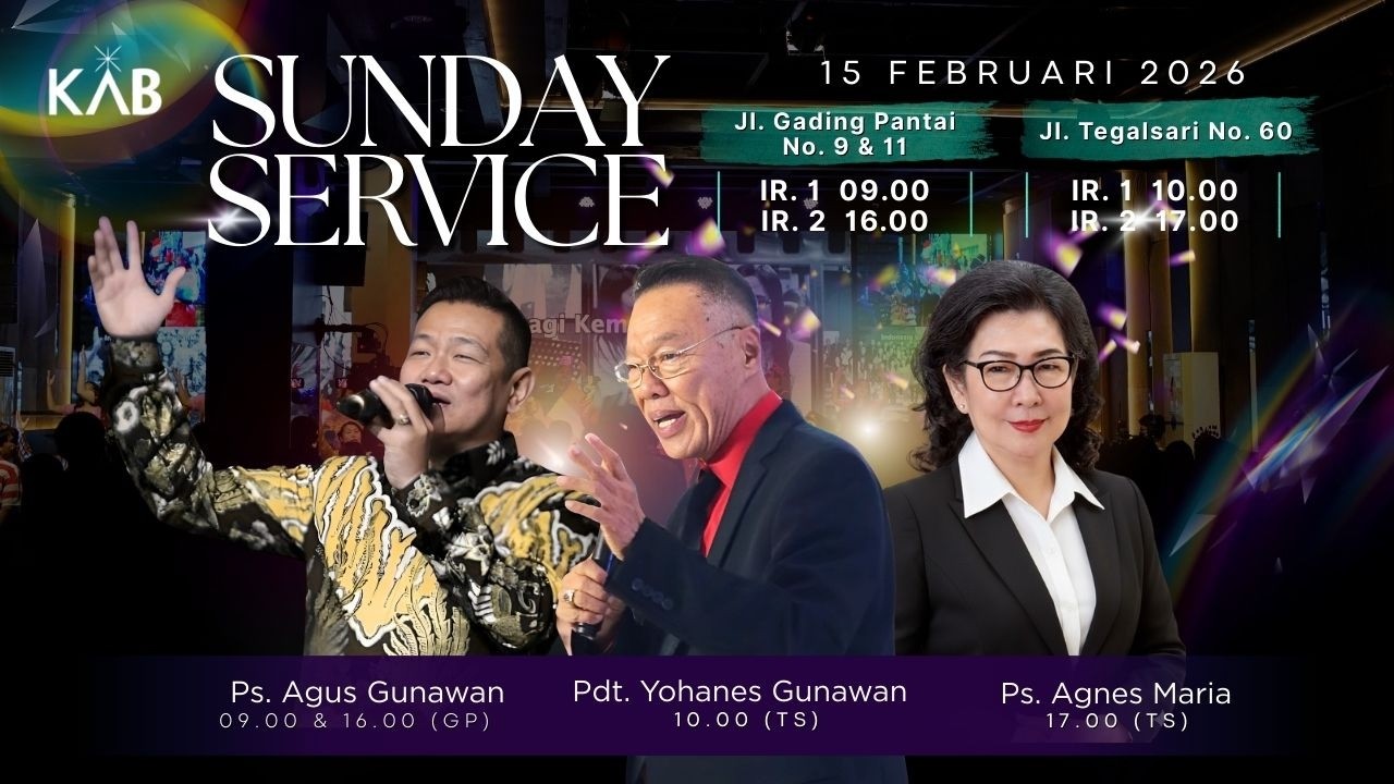 Sunday Service Tegalsari (17.00) 08 Maret 2026
