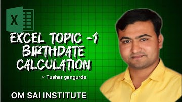 🎯 "How to Calculate Exact Age in Excel (Years, Months, Days) | All Birthdate Formulas Explained!" 