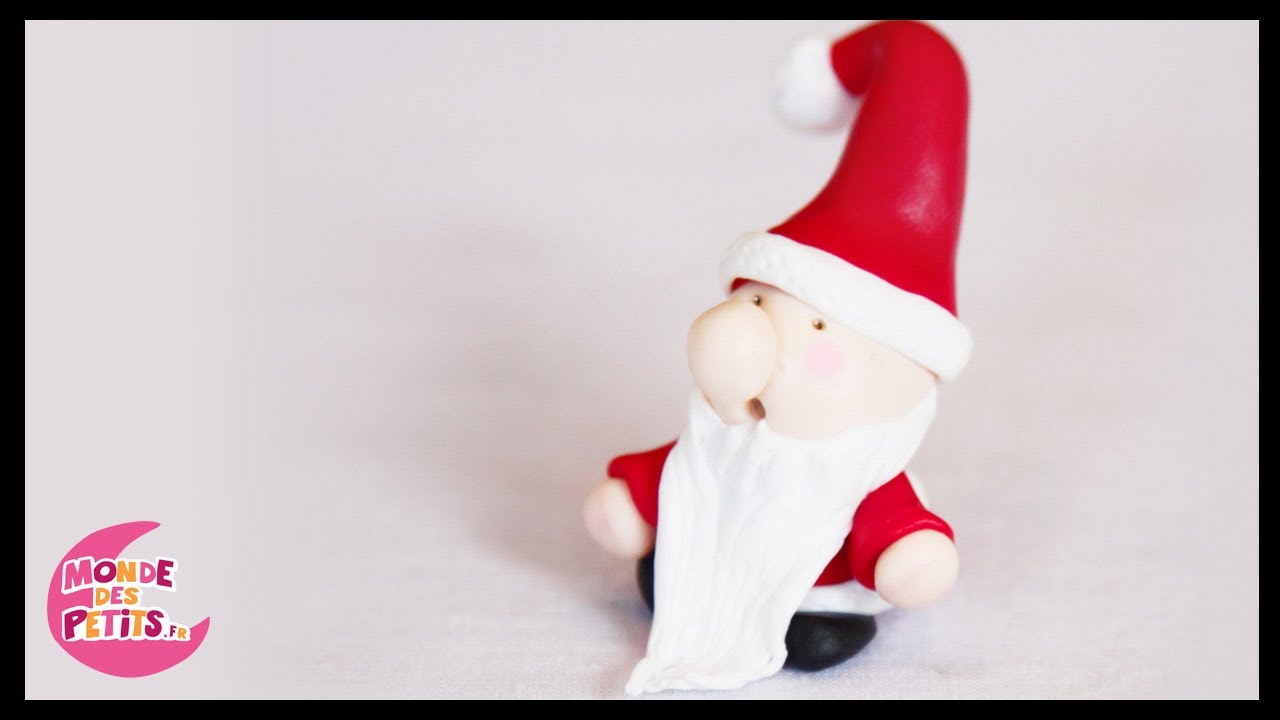 Pate A Modeler Le Pere Noel Youtube