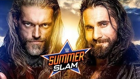 EDGE VS SETH ROLLINS - SUMMERSLAM 2021 - WWE 2K20