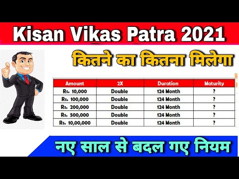 Post Office KVP Scheme in Hindi |Double your Money with Kisan Vikas Patra 2020 | Mr Kashyap