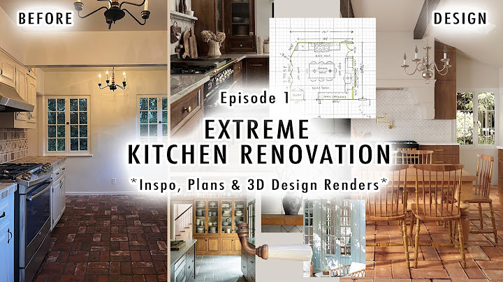 EXTREME KITCHEN RENOVATION EP 1 | Inspiration, Plans & 3D Design Renders