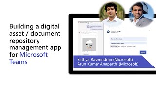 Building a digital asset / document repository management app for Microsoft Teams screenshot 5