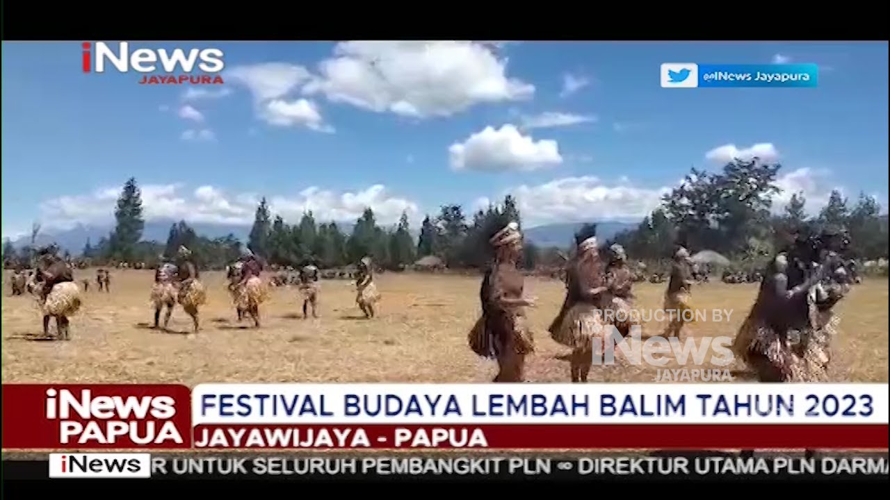 I NEWS PAPUA - FESTIVAL BUDAYA LEMBAH BALIEM TAHUN 2023 - YouTube