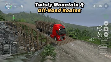 Universal Truck Simulator - Off-Road & Twisty Road GamePlay | Map Expansion