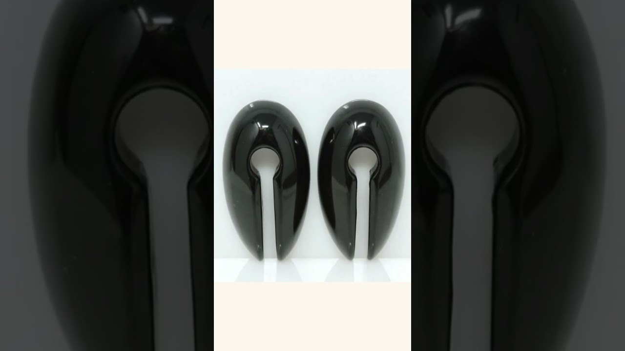 New Obsidian Ear Weights