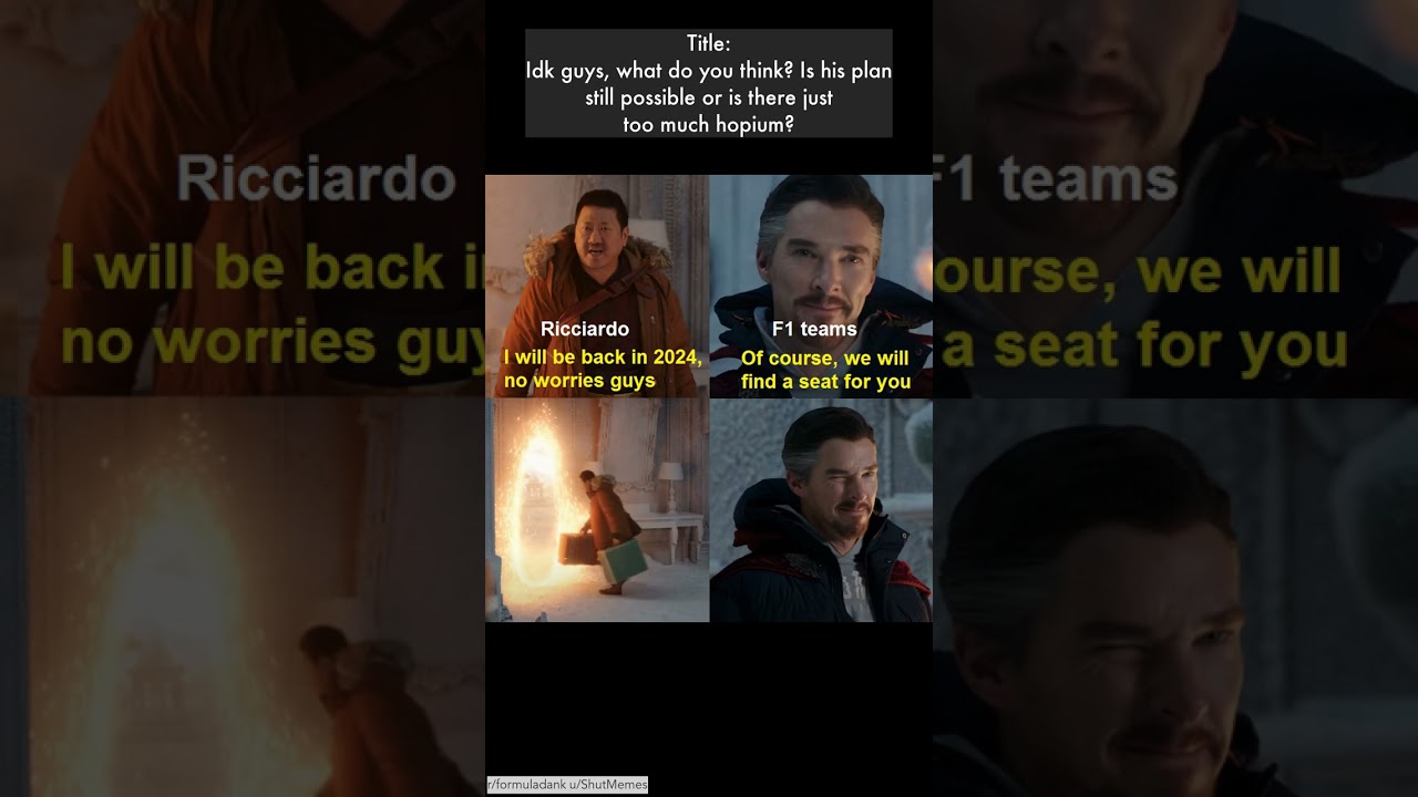 Idk guys, what do you think? - Best of r/formuladank for Oct 13th 2022!