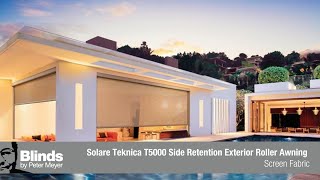 Solare Teknica T5000 Side Retention Exterior Roller Awning