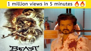 1 Million Views In 5 Minutes Beast Trailer V Tamil Cinema