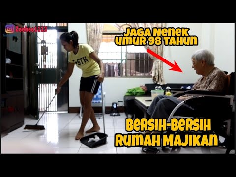 PEKERJAAN TKW JAGA NENEK DAN BERSIH2 RUMAH || CERITA TKW TAIWAN