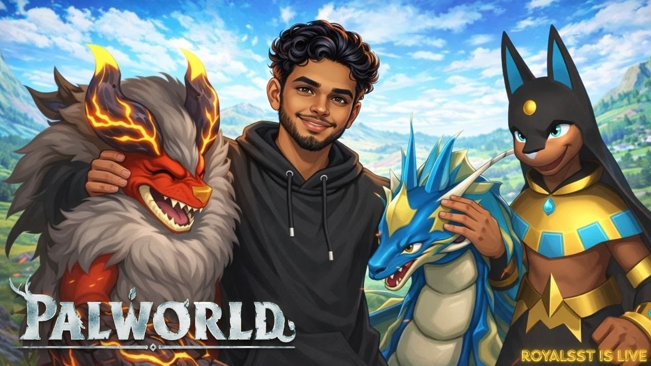 PALWORLD Live Stream..#Royalsstgaming#palworld