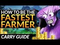 How to be THE FASTEST FARMING CARRY - BROKEN Farming Patterns - Dota 2 Tips and Tricks Guide