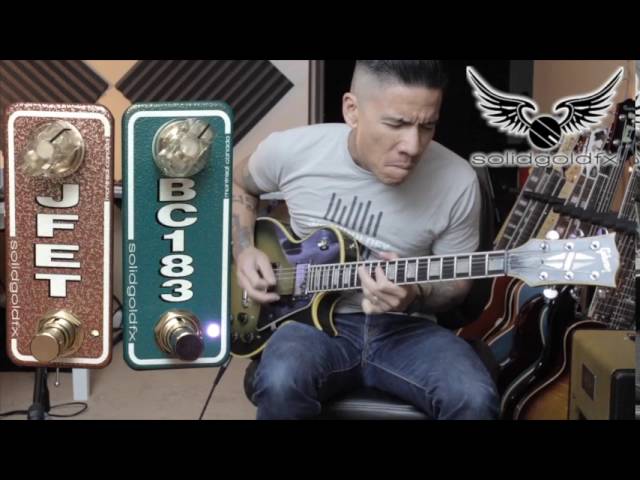 SolidGoldFX Mini-Boosters - JFET & BC183 Feat R.J. Ronquillo - YouTube