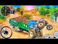 tractor game tractor death☠️☠️road game🎮🎮off-road || tractor trolly #game#viralvideo#farming #gaming