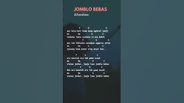 Chord Aftershine - Jomblo Bebas #shorts cover