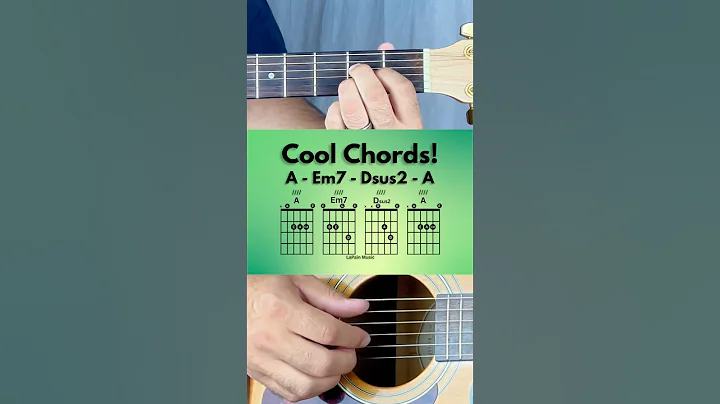 Try this simple and cool sounding chord progression! Get your guitar and jam along!