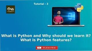 What is Python and why should we learn it? || Tutorial - 3 || Online Networks Solution