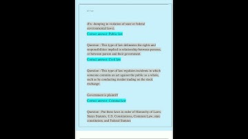 BUL 4421 GENDLER MIDTERM REVIEW FAU EXAM 2024 QUESTIONS & ANSWERS 100% CORRECT