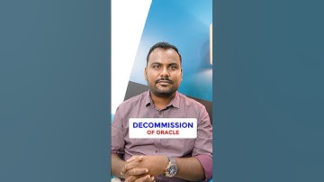 Oracle Decommissioning Explained | Expert Insights with Ankush Sir