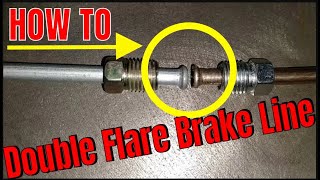 How to double flare brake lines