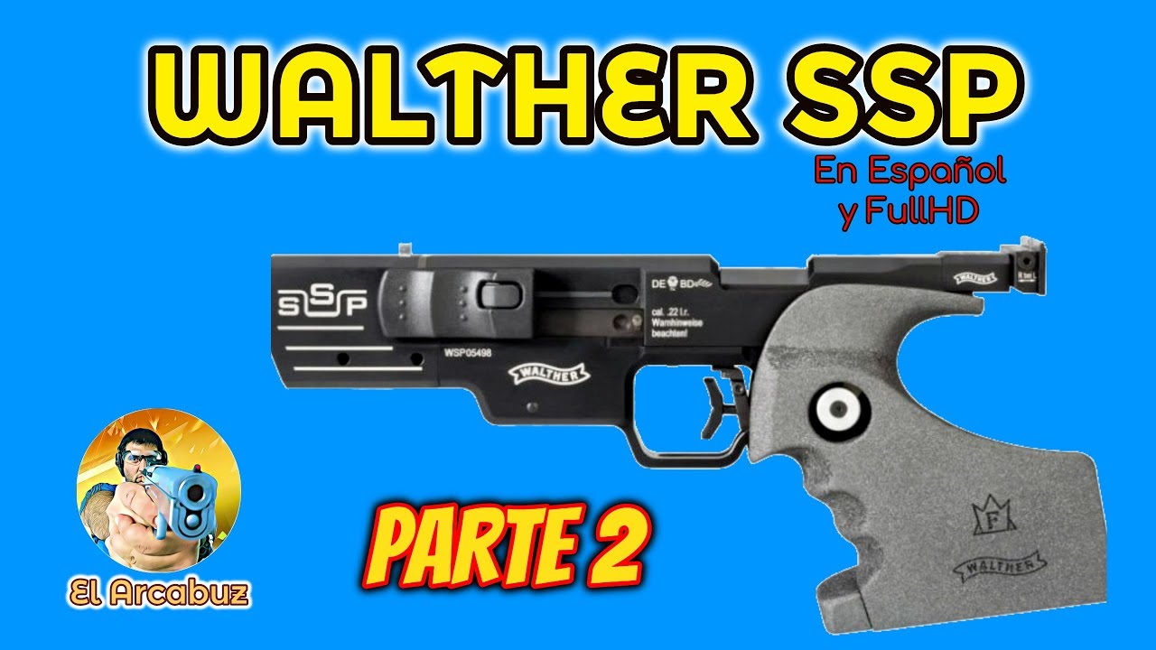 WALTHER SSP PARTE 2 Desmontado y limpieza En Español FullHD YouTube
