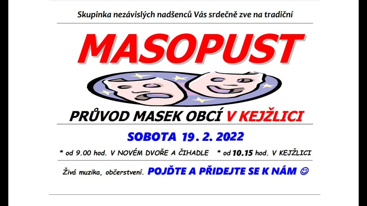 Masopust Kejžlice 2022