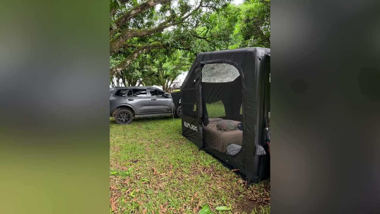 BLACKDOG Black Soar Air 12.0 Inflatable Tent | Tanay Windmills Viewpoint Cafe