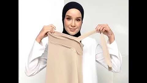 Fit Me One Piece Instant Syria Two Tone Basic tutorial by Ema Mohamad