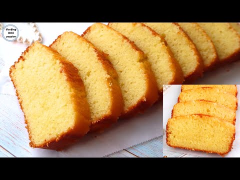 Plain Cake / Pound Cake / Butter Cake / Tea Cake  at home Better Than Bakery by Cooking With Passion