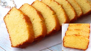 Plain Cake / Pound Cake / Butter Cake / Tea Cake at home Better Than Bakery by Cooking With Passion