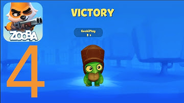 Zooba - Gameplay Walkthrough Part 4 - Shelly (iOS, Android)