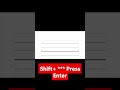 👉 Different Types of Underline in MS Word