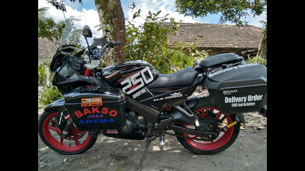 WowwModifikasi Motor Minerva R150 VX Tahun 2012 Pakai 4 Sidebox Gans Setia1hericom