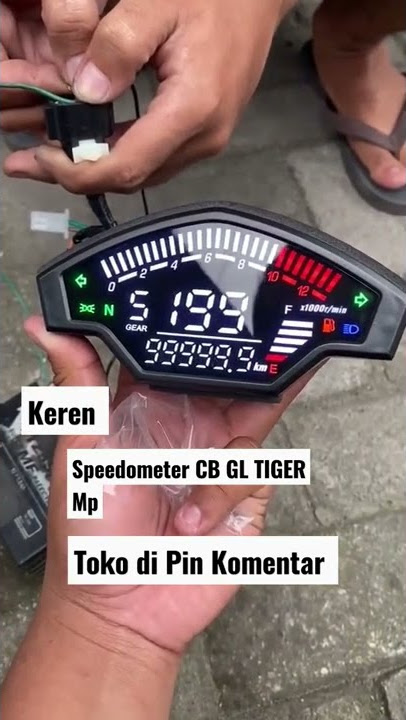 Speedometer digital CB GL TiGER Mp #tiger #cb #gl