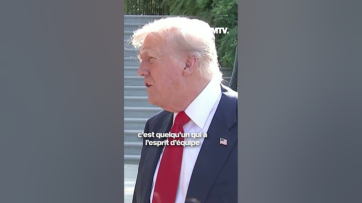 Donald Trump tacle Emmanuel Macron après sa déclaration sur une reconnaissance de l'État palestinien