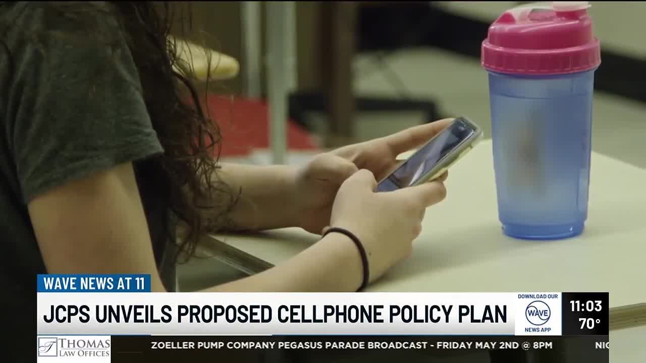 JCPS to decide on new cell phone policy at next school board meeting ...