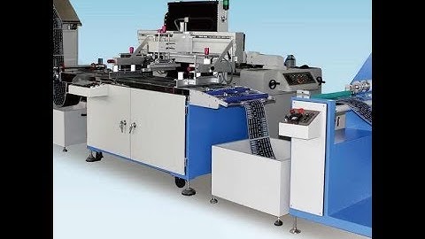 automatic roll to roll screen printer
