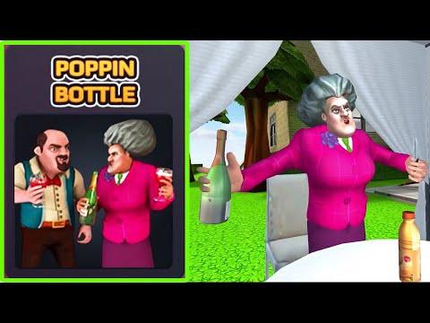 Scary Teacher 3D | Miss T Poppin Bottle (Party Never Ends) Gameplay Walkthrough (iOS Android)