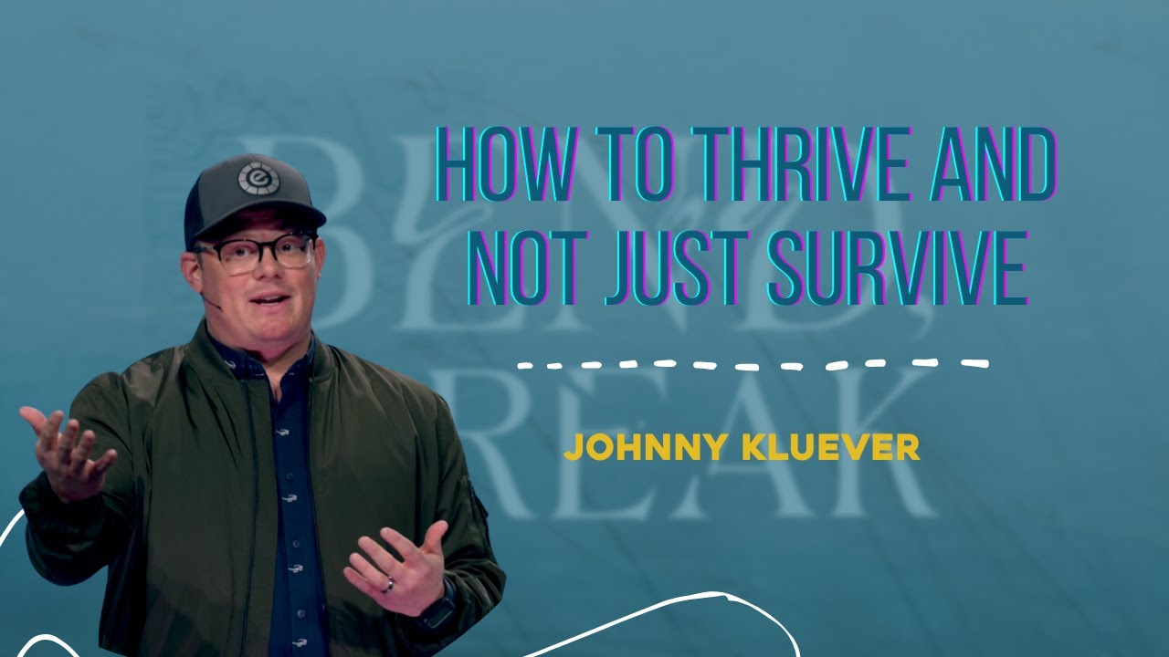 Bend Don't Break | Part 1 | How To Thrive and not just Survive ...