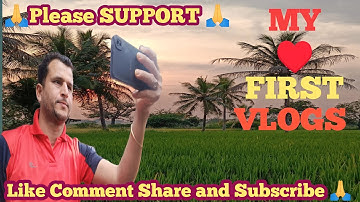 My First Vlog♥️2022! My First Video on Youtube! Sanu Nandita Vlogs @Active rahul