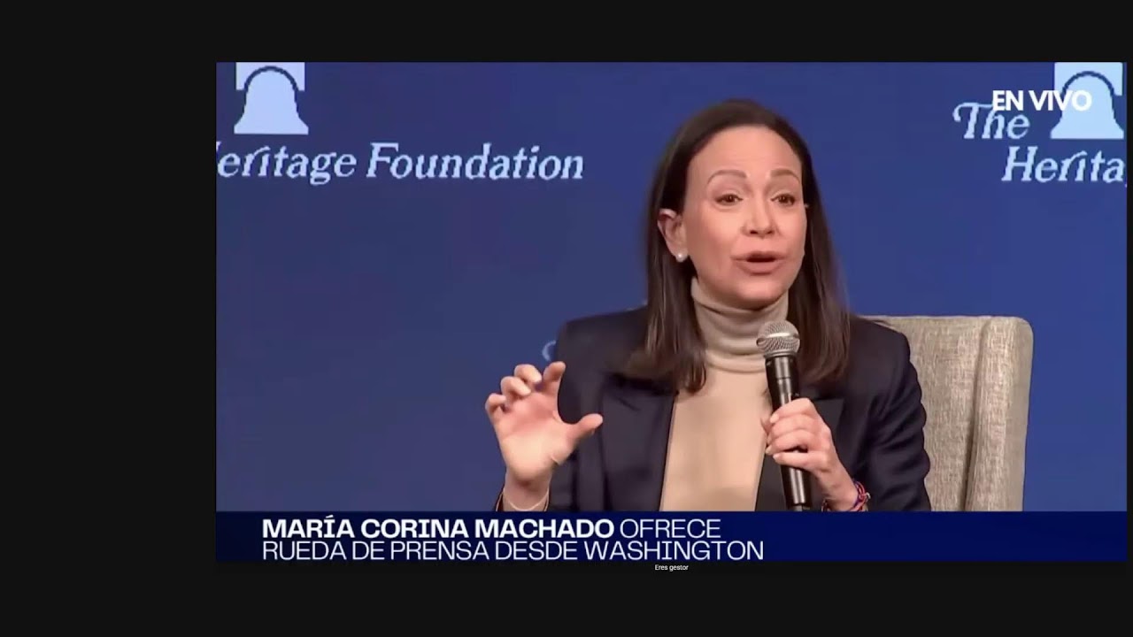 Rueda de prensa María Corina - YouTube