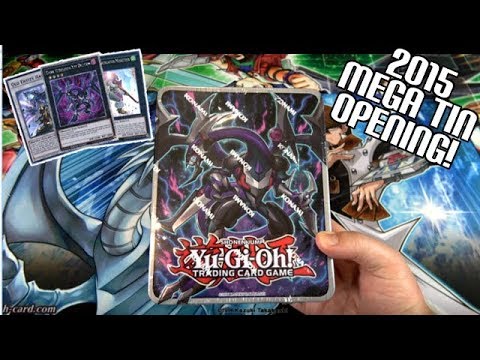 My Favorite Tin! | Yugioh Dark Rebellion Xyz Dragon 2015 Mega Tin Opening - YouTube