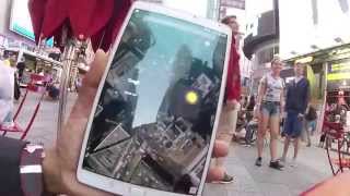 Samsung Galaxy Tab S 8.4 PERFORMANCE test in Times Square NYC!