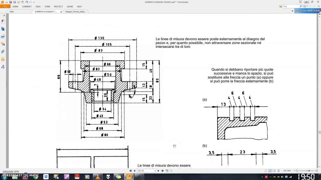 Quotatura #1 - ELEMENTI DI DISEGNO TECNICO #7 