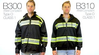 Video of Kishigo Enhanced Visibility Heavyweight Full-Zip Hooded Sweatshirt