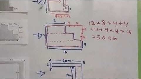 Chapter 10 : Area and Perimeter *Perimeter of Composite Figures (Part 3)