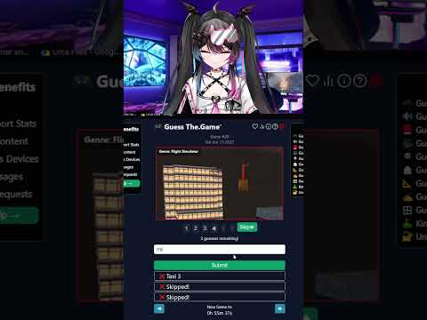 Can This Vtuber Guess The Game? - Game 28 🎮|  #guessthegame #shorts #vtuber