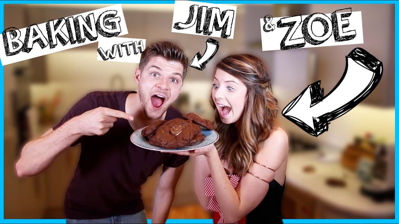 BAKING WITH JIM AND ZOELLA!