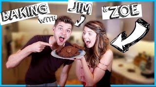 BAKING WITH JIM AND ZOELLA!